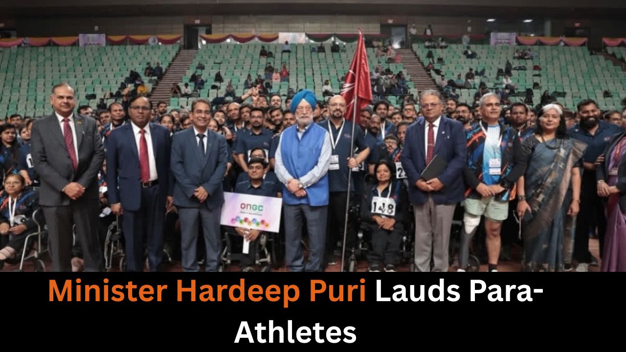Minister Hardeep Puri Lauds Para-Athletes